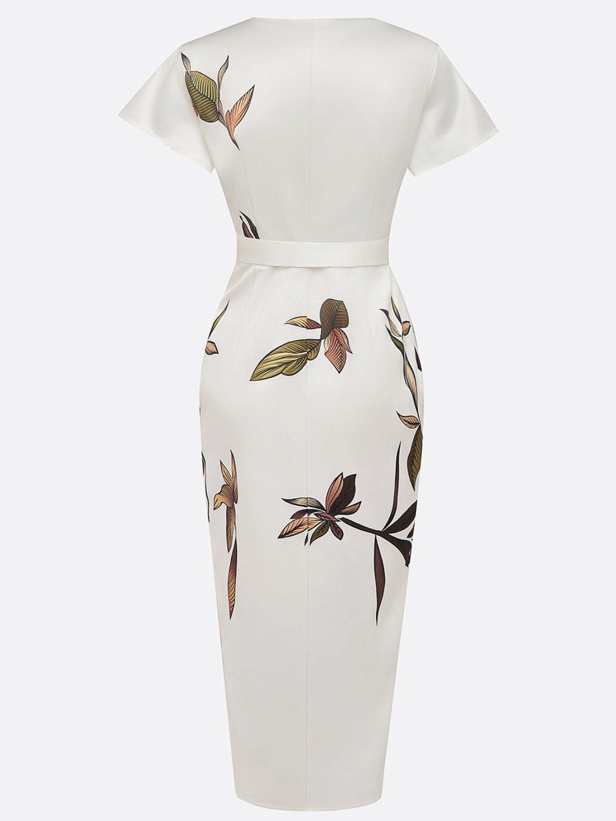 AMELIA | FLORAL WRAP DRESS