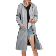 Maryalice | Hooded Long Zip Cardigan