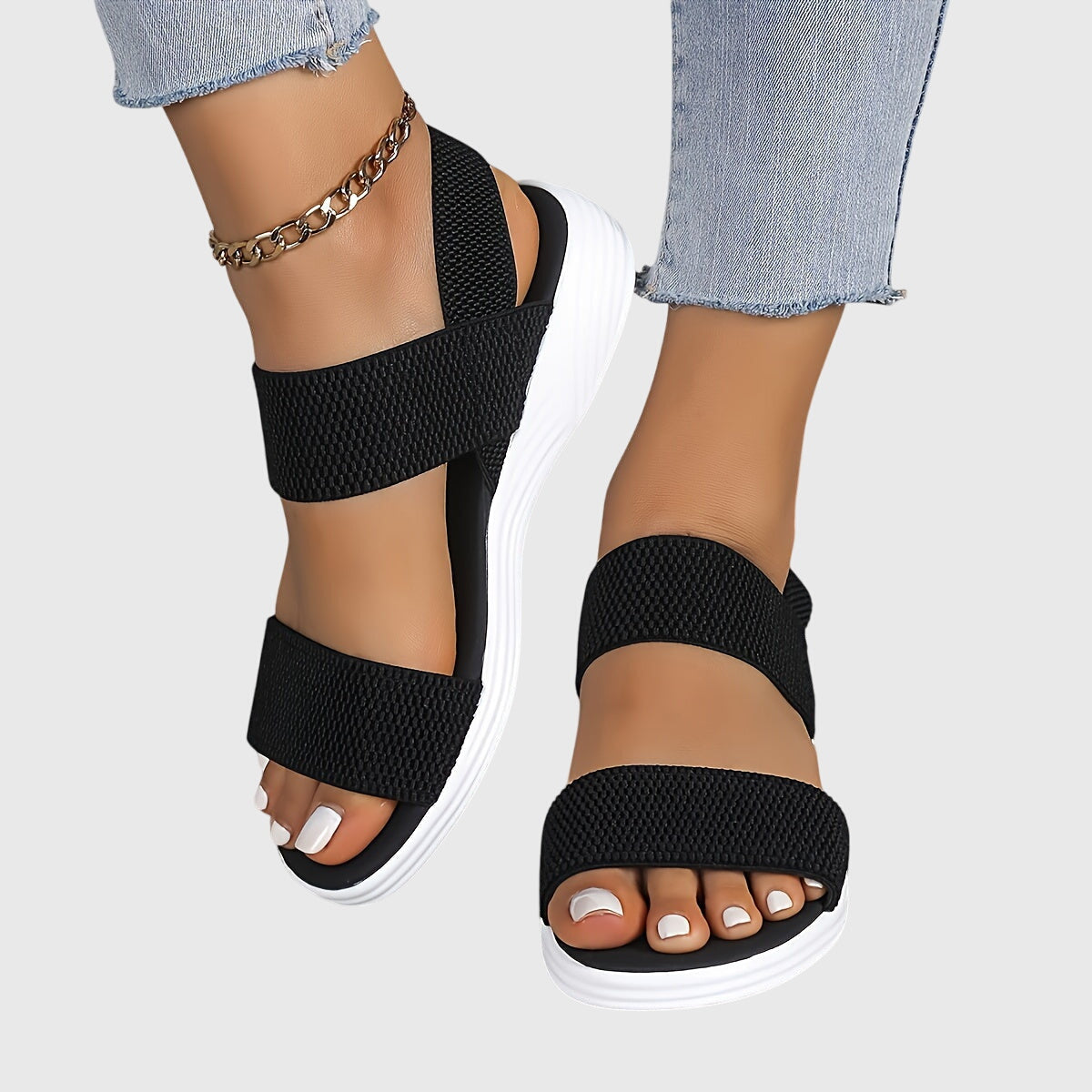 JESSAMINE | WIDE-FIT CUSHIONED SANDALS