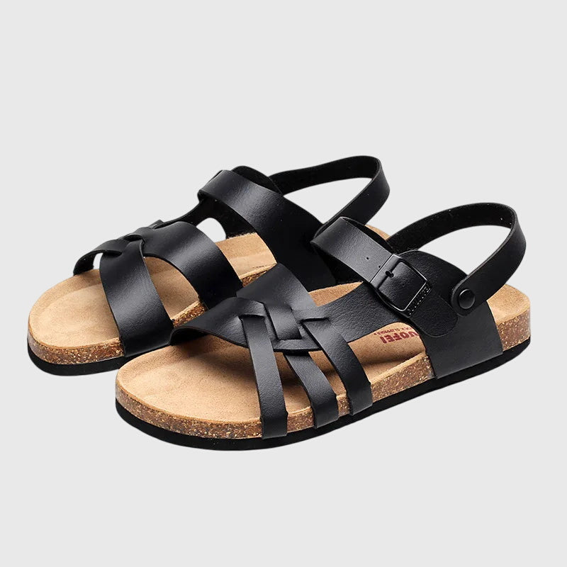 CAMILLE | BUCKLE WIDE-FIT SANDALS