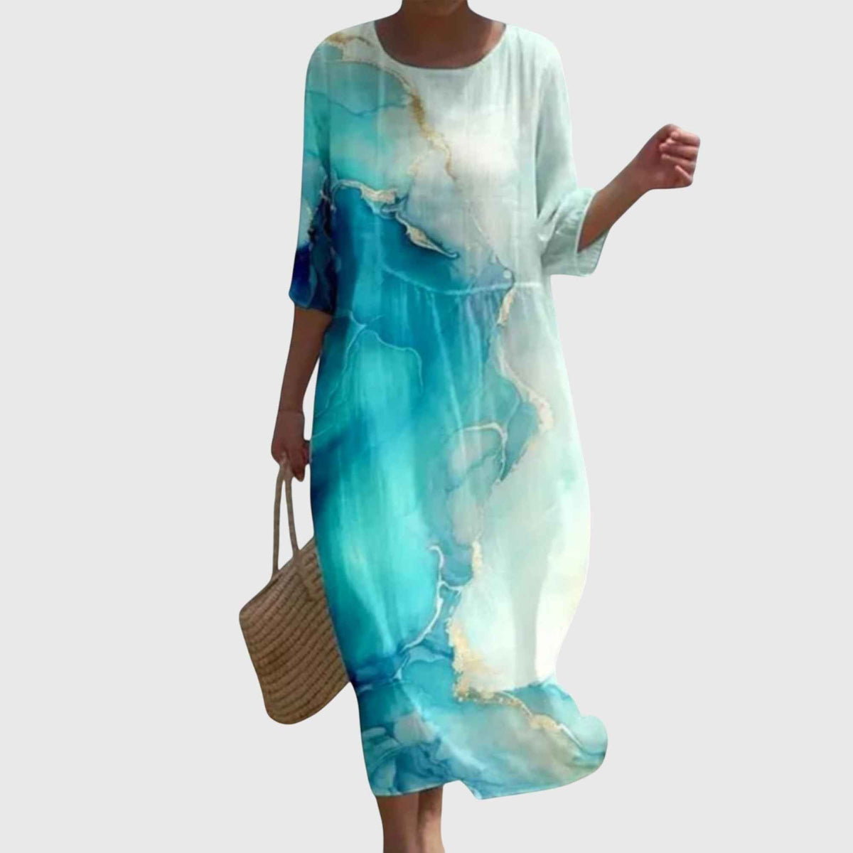 Hayley | Elegant Maxi Flower Dress