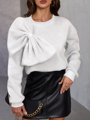 Melynda | Bow-Detail Sweatshirt