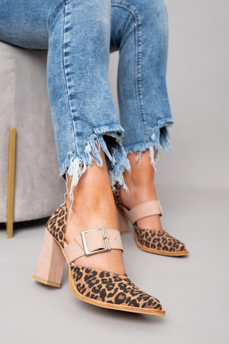 LUVIA | KHAKI HEELS