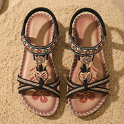 Tahnee | Decorative T-Strap Sandals