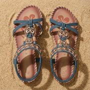 Tahnee | Decorative T-Strap Sandals