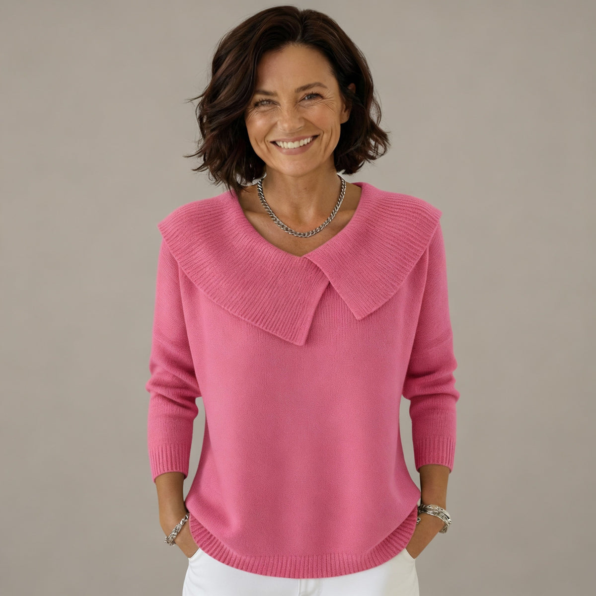 Bracha | Wide-Collar Jumper