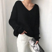 Clarabelle | V-Neck Ribbed Jumper