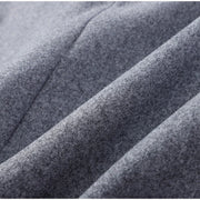 Ceridwen | High-Neck Double-Breasted Wool-Blend Coat