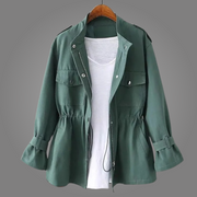 Jordana | Point-Collar Utility Jacket