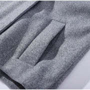 Ceridwen | High-Neck Double-Breasted Wool-Blend Coat