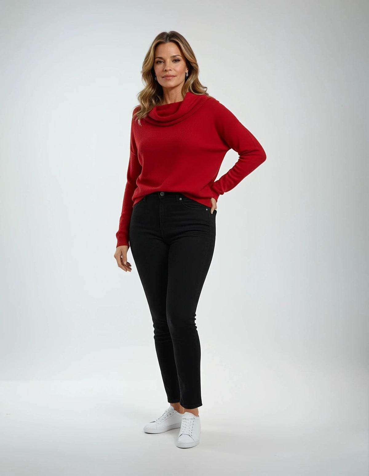 Penni | Cowl-Neck Jumper
