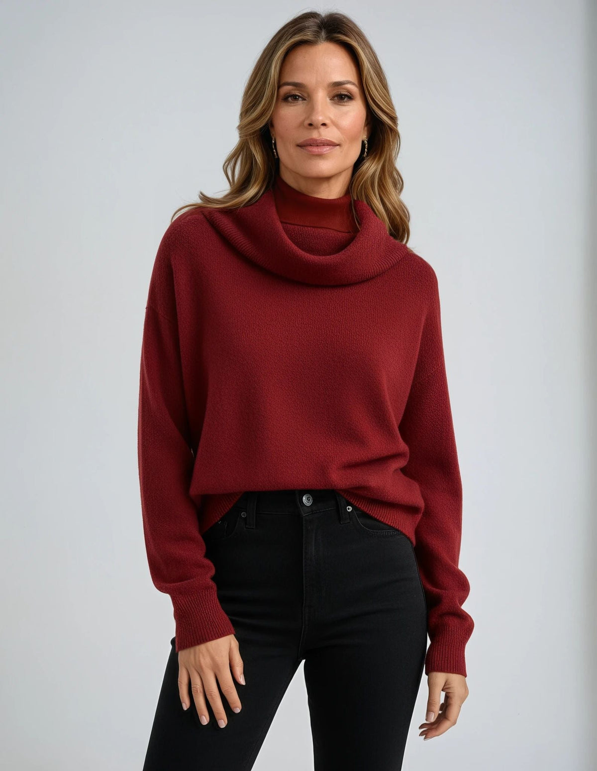 Penni | Cowl-Neck Jumper