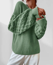 Gladis | Textured-Sleeve Jumper