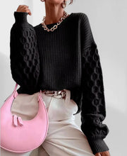Gladis | Textured-Sleeve Jumper