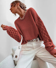 Gladis | Textured-Sleeve Jumper