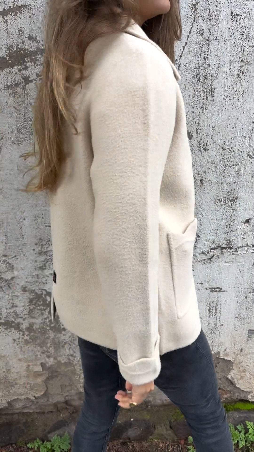 Jeannine | Collared Zip Jacket