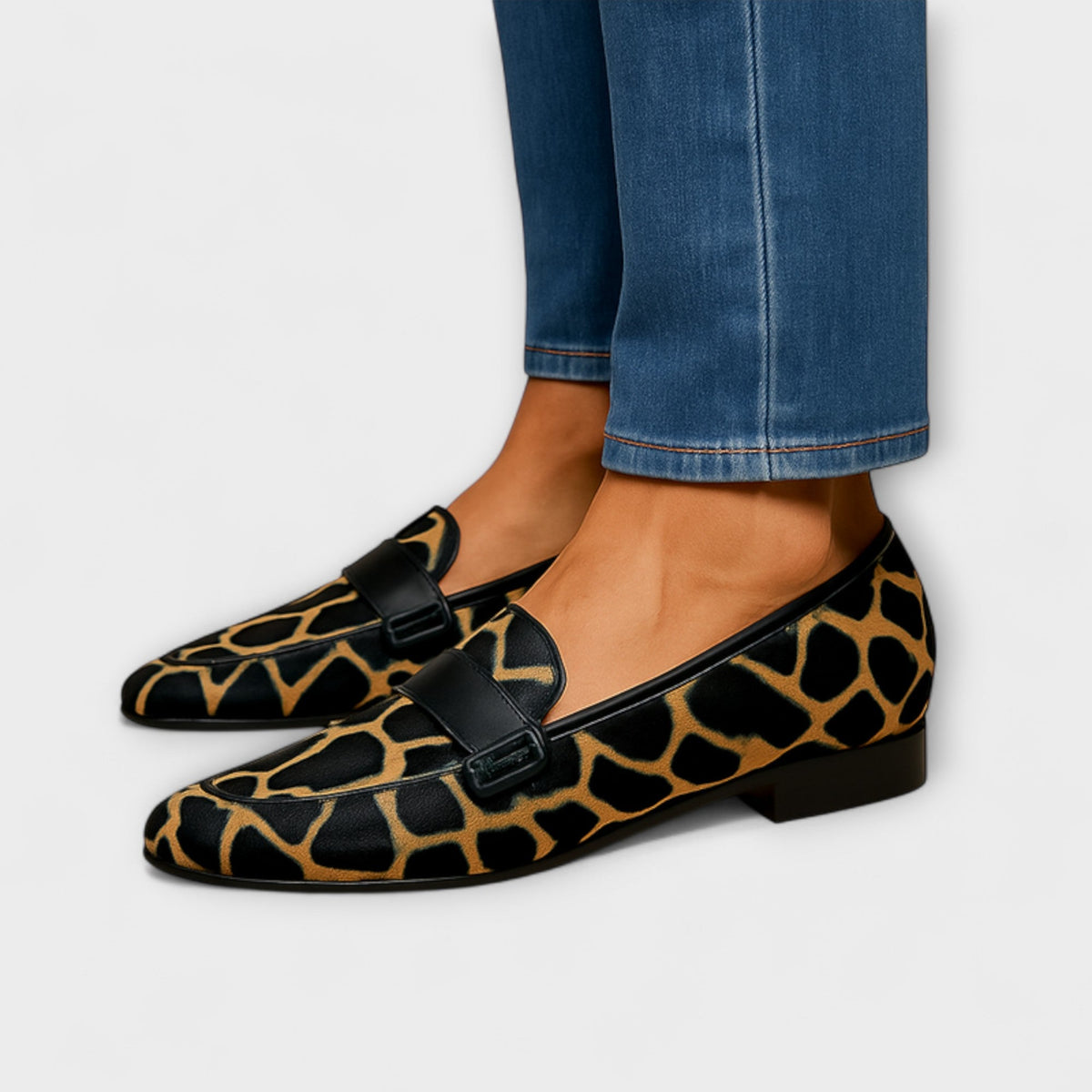 WALE | LEOPARD-PRINT LOAFERS