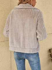 Louella | Ribbed Zip Cardigan