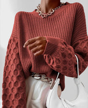 Gladis | Textured-Sleeve Jumper