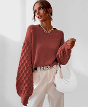 Gladis | Textured-Sleeve Jumper