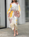 SERENA | PRINTED FRINGED CO-ORD SET