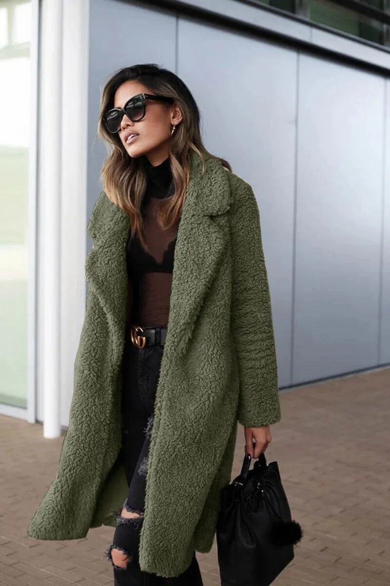 Lilah | Long Textured Coat