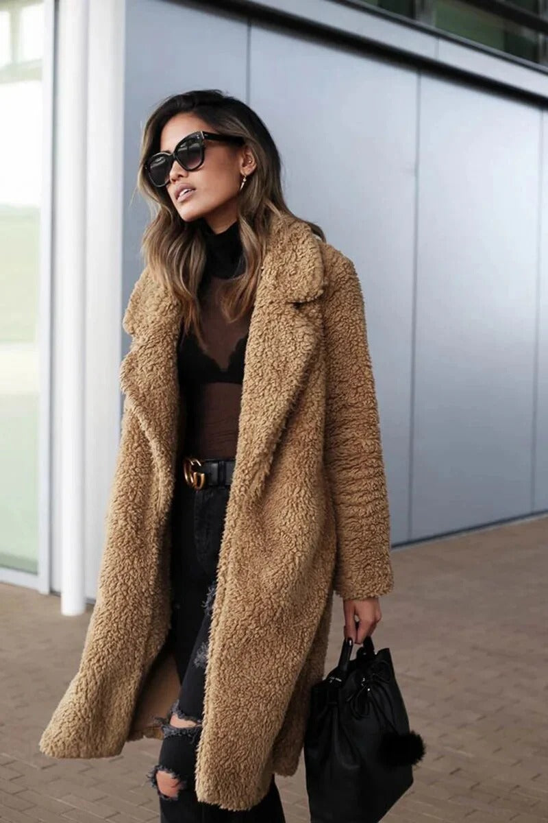 Lilah | Long Textured Coat
