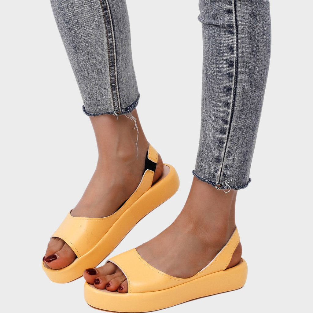 DOVE | WIDE-FIT ARCH-SUPPORT SANDALS