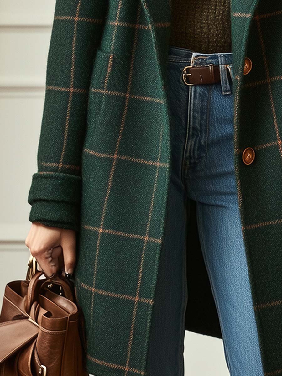 FIONA | PRINTED BELTED COAT
