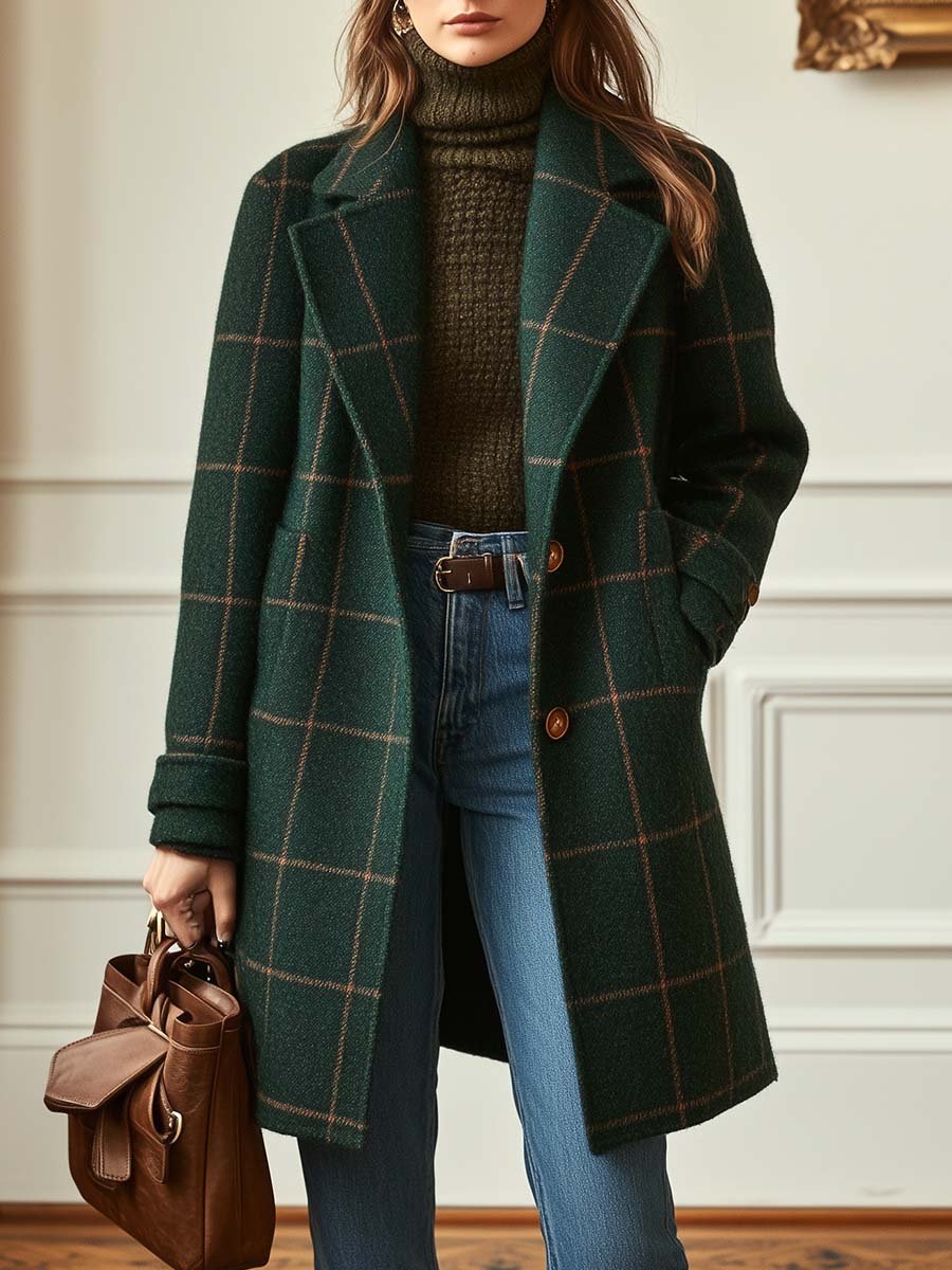 FIONA | PRINTED BELTED COAT
