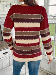 Thora | Striped Crew-Neck Jumper