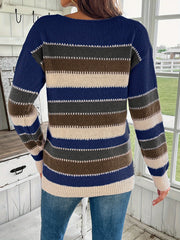 Thora | Striped Crew-Neck Jumper