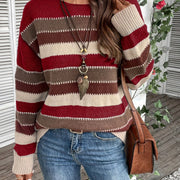 Thora | Striped Crew-Neck Jumper