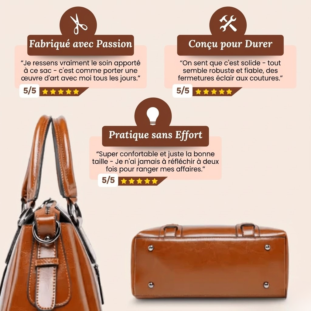 CAMILLE | LEATHER SHOULDER BAG