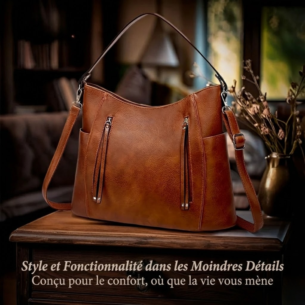 BLANCHE | LEATHER SHOULDER BAG
