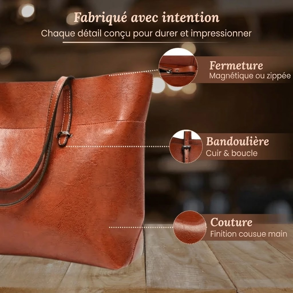ANNE | LEATHER SHOULDER BAG