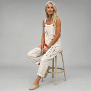 Tyann | Printed Dungarees