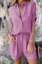 Aarini | Lightweight Button-Front Set