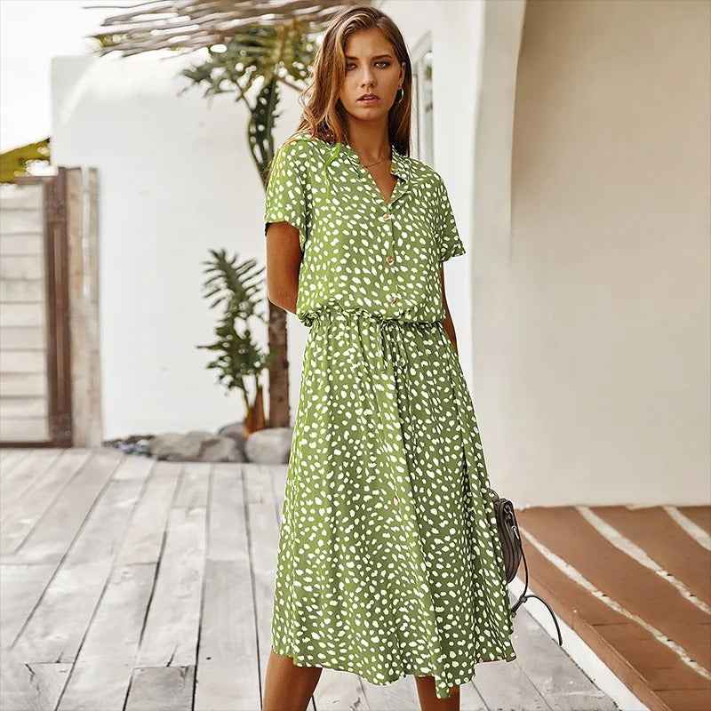 Katelijn | Summer Dress with Print