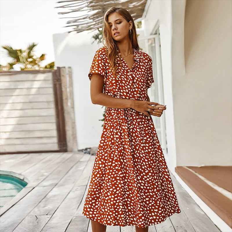 Katelijn | Summer Dress with Print