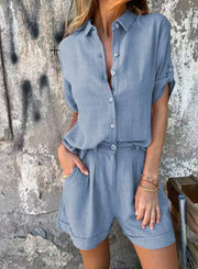 Aarini | Lightweight Button-Front Set