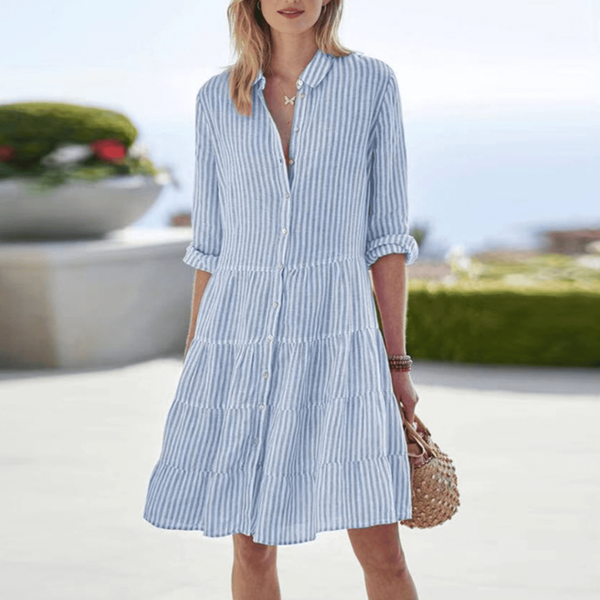 Lolita | Rok With Maritime Stops Skirt