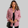 NOVALYSSA | POCKET-DETAIL RELAXED-FIT JACKET