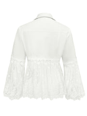 Maja | Jacket With Lace Inserts
