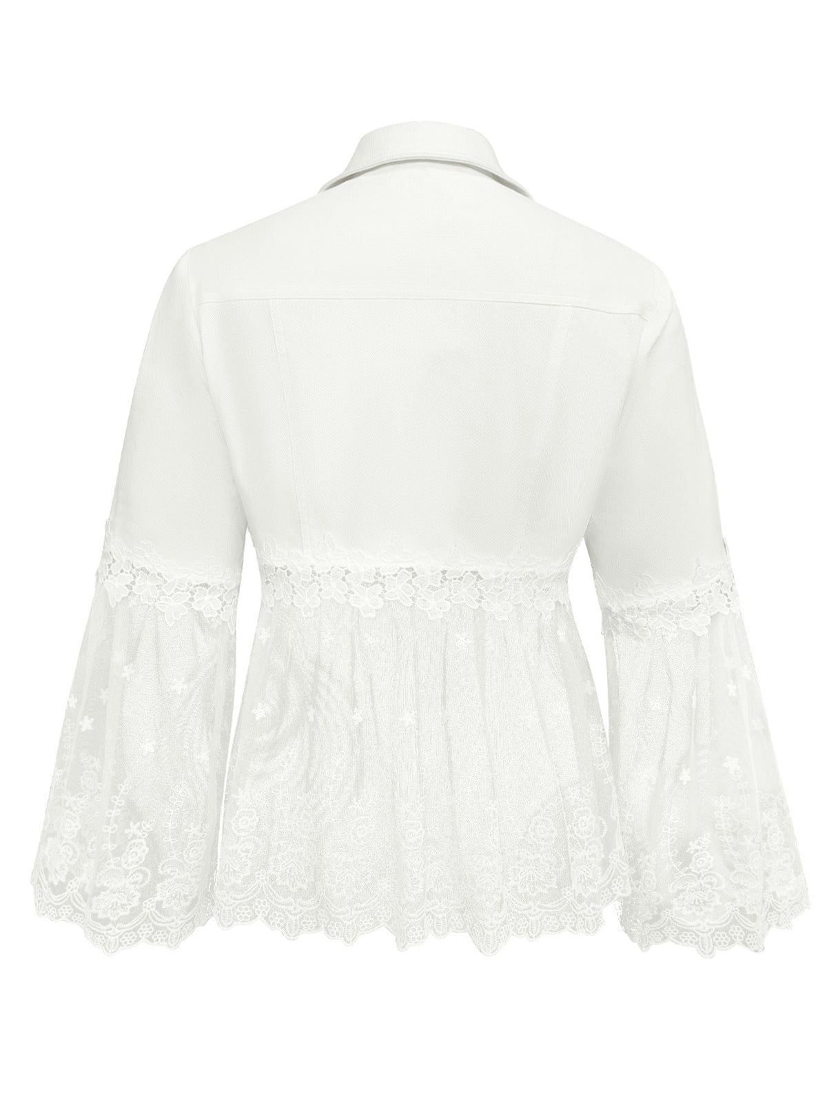 Maja | Jacket With Lace Inserts