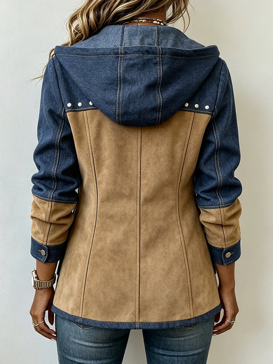 FRIEDA | PATCHWORK HOODED JACKET