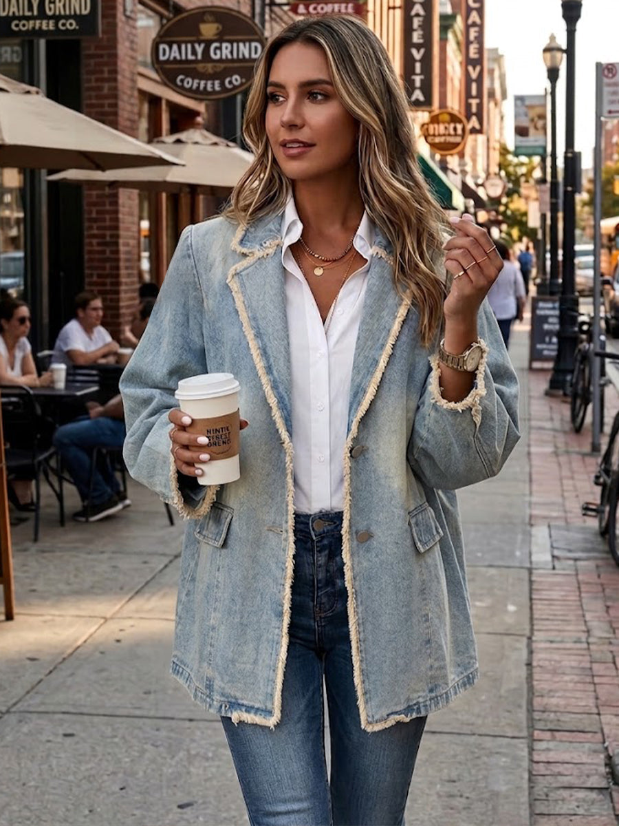 WILMA | LONG-SLEEVE OVERSIZED BLAZER