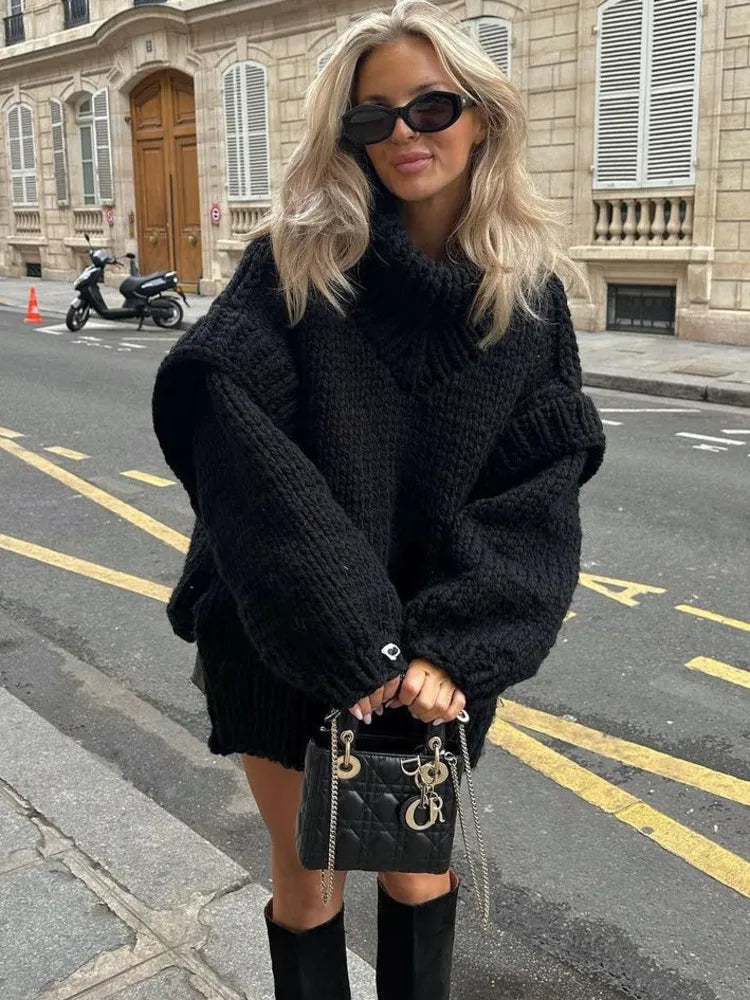 Rosamaria | Chunky Roll-Neck Jumper