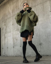 Rosamaria | Chunky Roll-Neck Jumper