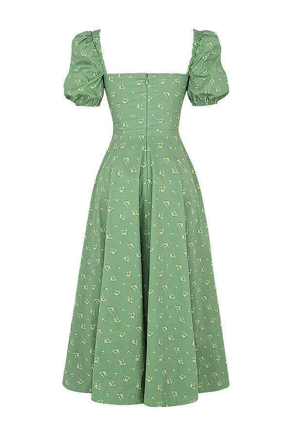 AVIANA | FLORAL MIDI DRESS